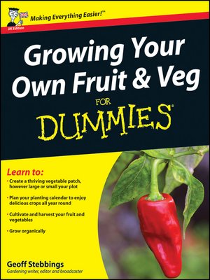 cover image of Growing Your Own Fruit and Veg For Dummies, UK Edition